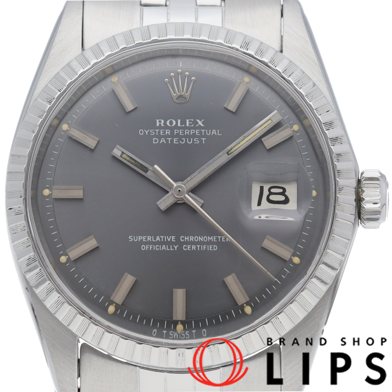 デイトジャスト メンズ時計 トリチウム アンティーク OH済