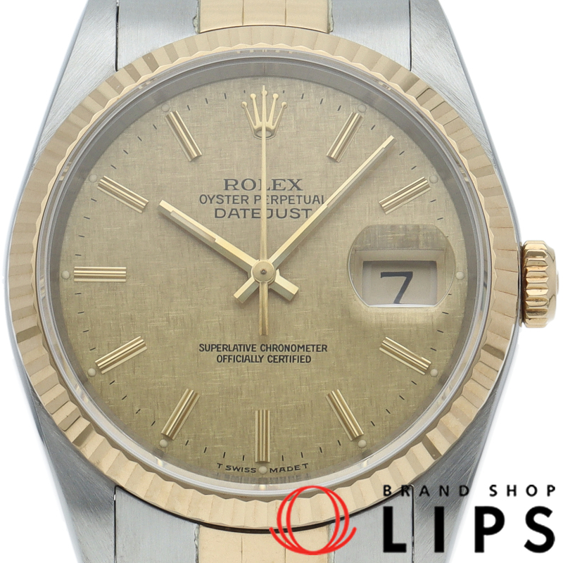 デイトジャスト メンズ時計 モザイク文字盤