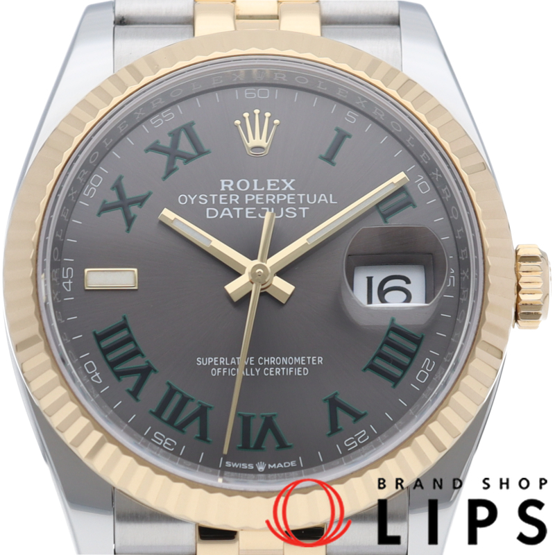 デイトジャスト36 メンズ時計 ジュビリー ウィンブルドン