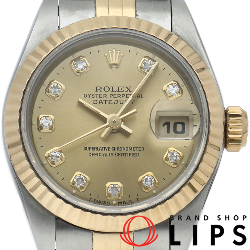 デイトジャスト レディース時計 10Pダイヤ