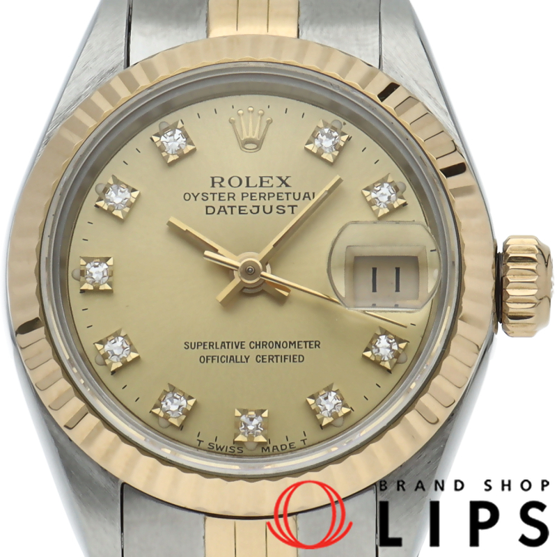 デイトジャスト レディース時計 10Pダイヤ