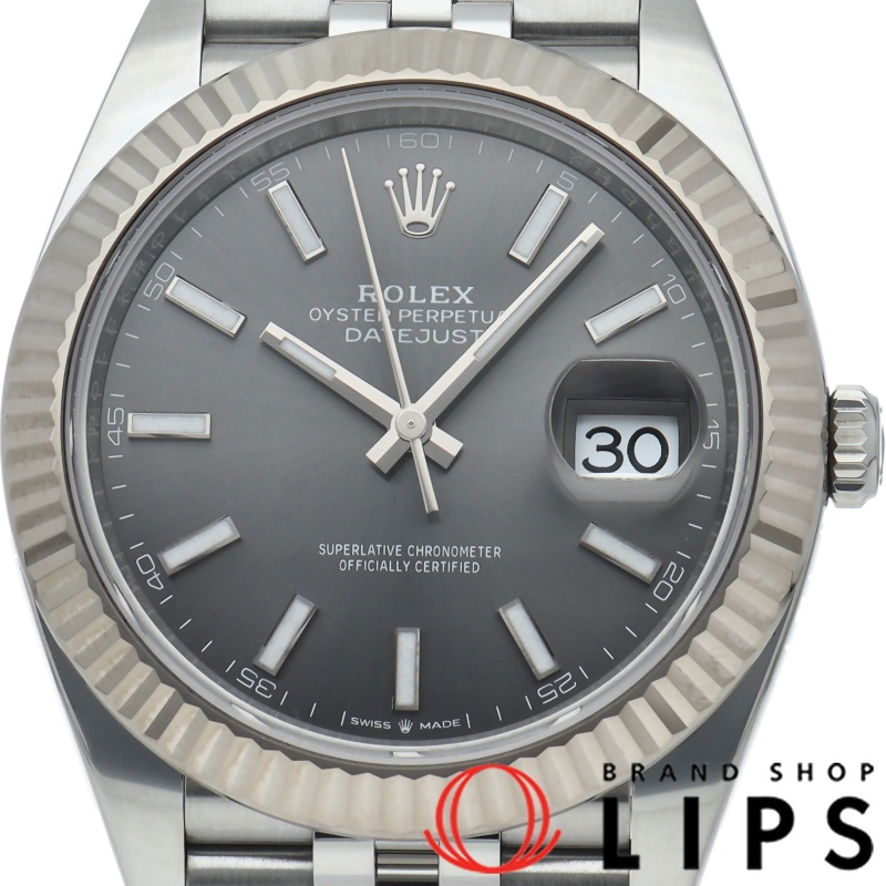 デイトジャスト41 メンズ時計 ジュビリー