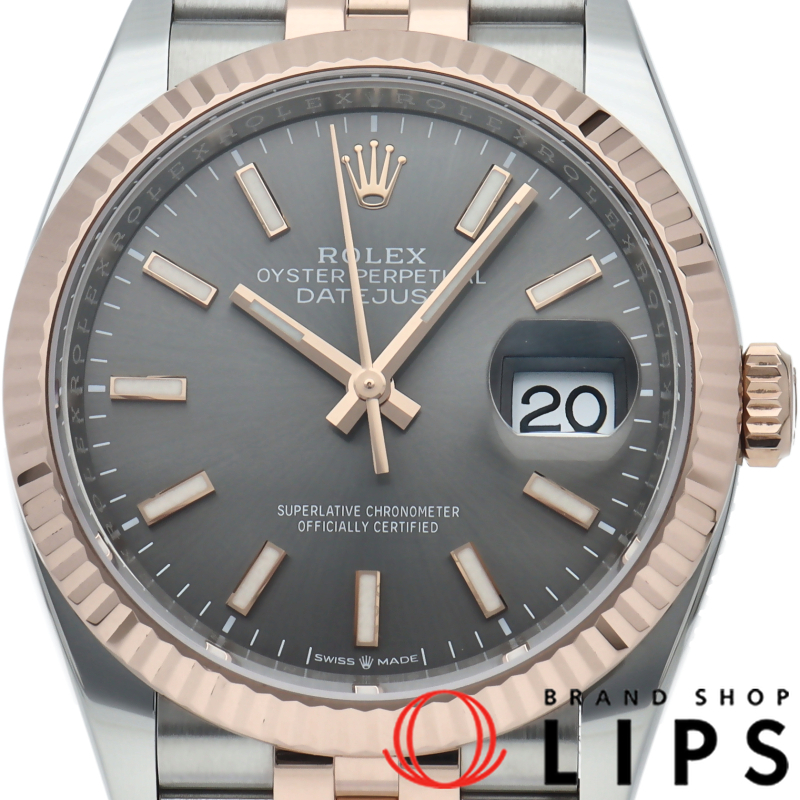 デイトジャスト36 メンズ時計 ジュビリー スレート