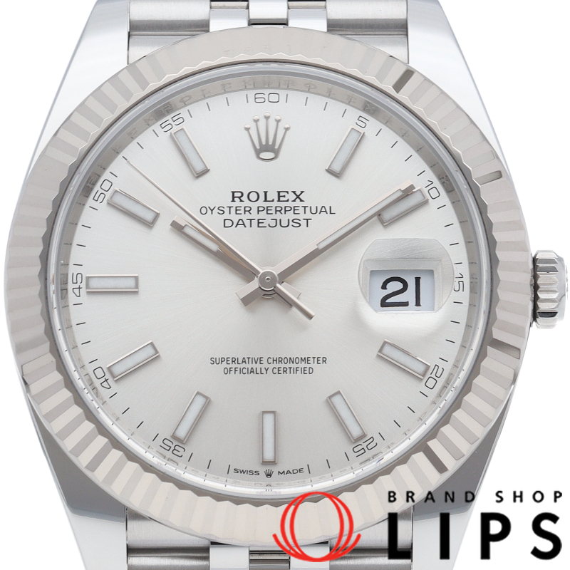 デイトジャスト41 メンズ時計 ジュビリー