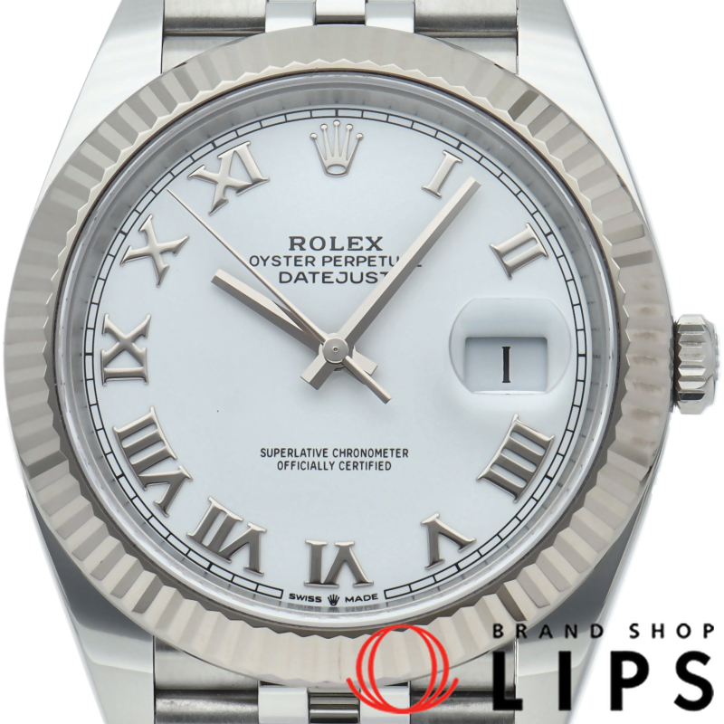 デイトジャスト41 メンズ時計 ジュビリー