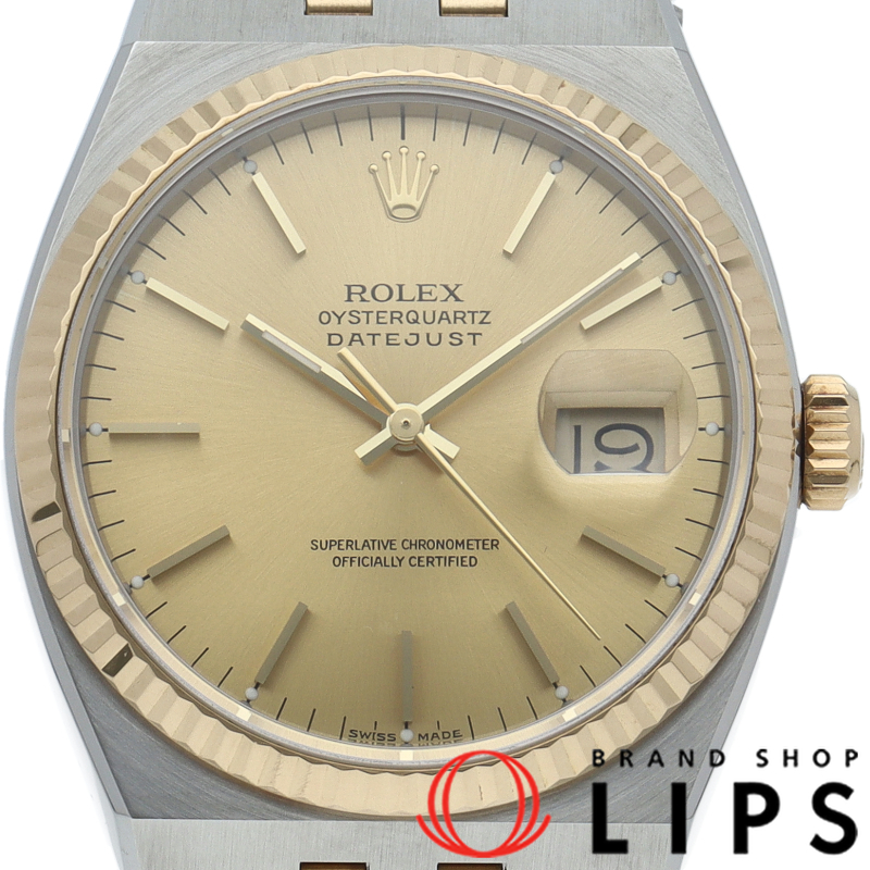 デイトジャスト メンズ時計 オイスタークォーツ