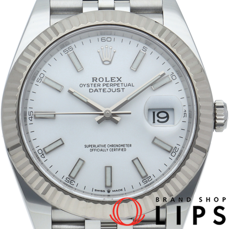 デイトジャスト41 メンズ時計 ジュビリー