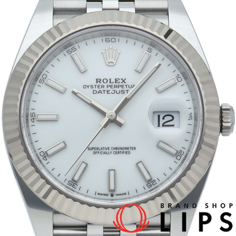 デイトジャスト41 メンズ時計 ジュビリー