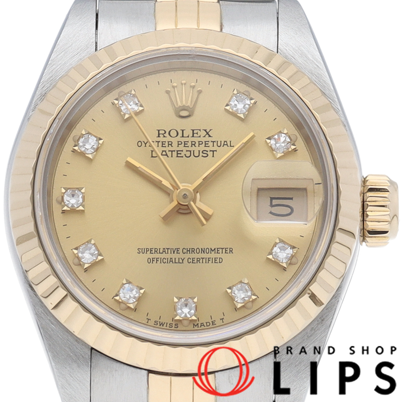 デイトジャスト レディース時計 10Pダイヤ