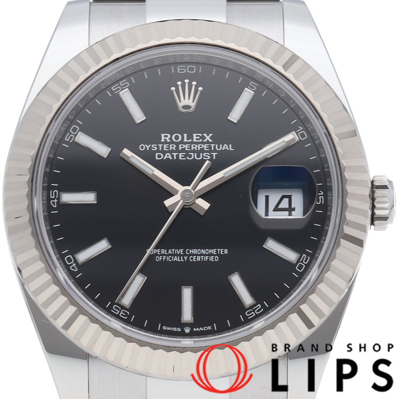 デイトジャスト41 メンズ時計 オイスター