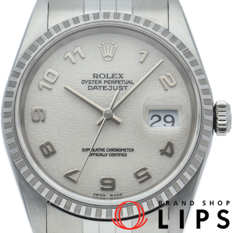 デイトジャスト メンズ時計 コンピューター文字盤