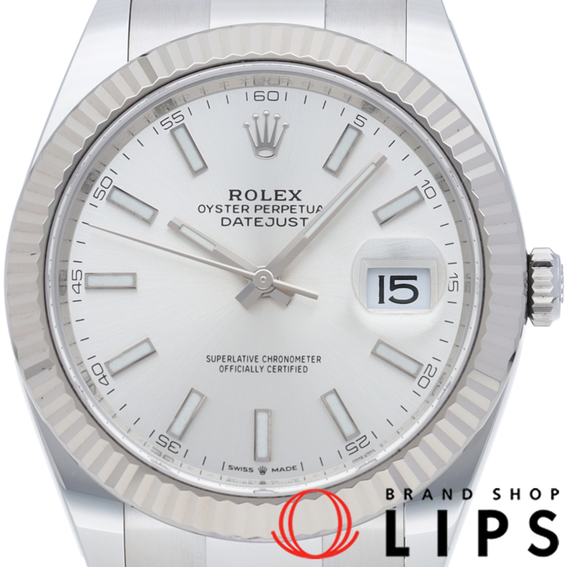 デイトジャスト 41 メンズ時計 オイスター