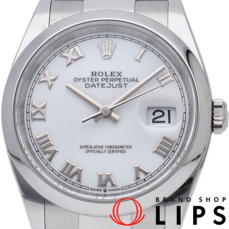 デイトジャスト 36 メンズ時計 オイスター