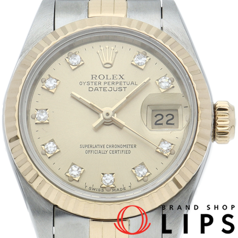 デイトジャスト レディース時計 10Pダイヤ