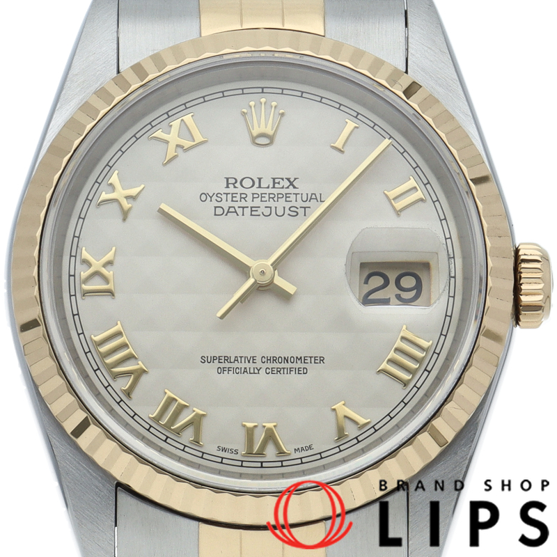 デイトジャスト メンズ時計 ピラミッド