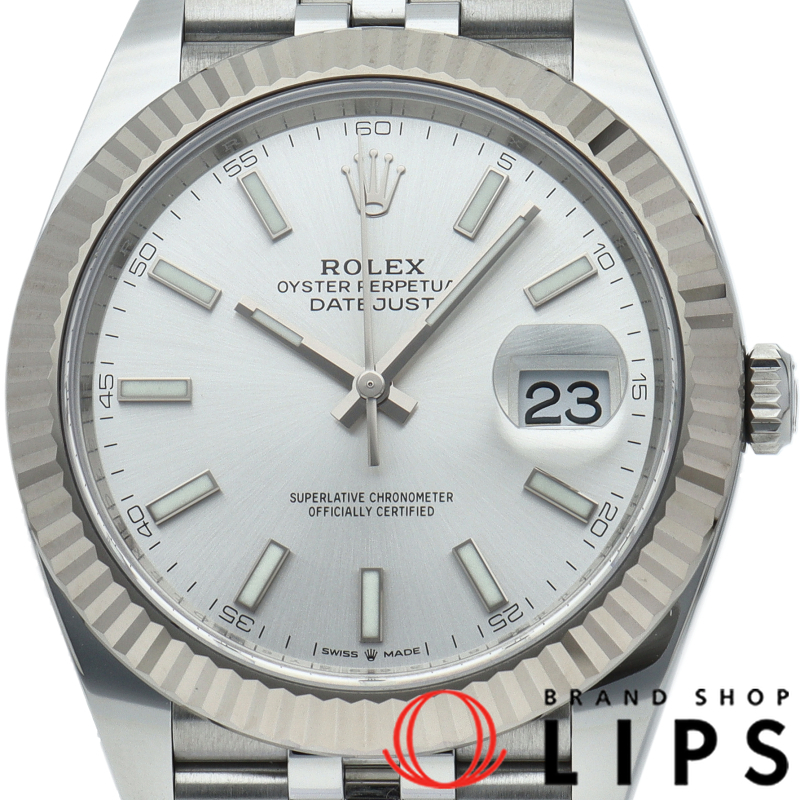 デイトジャスト41 メンズ時計 ジュビリー