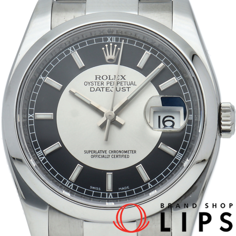 デイトジャスト36 メンズ時計 2トーンカラー