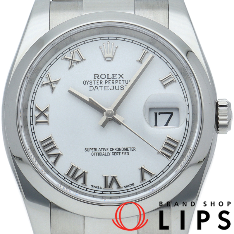 デイトジャスト36 メンズ時計 オイスター