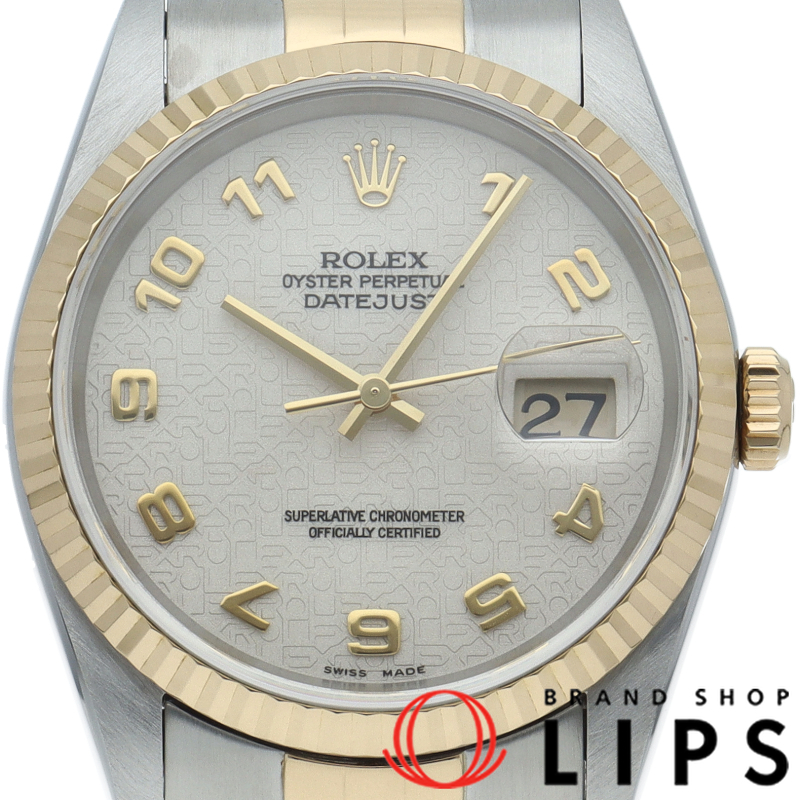 デイトジャスト メンズ時計 コンピューター文字盤