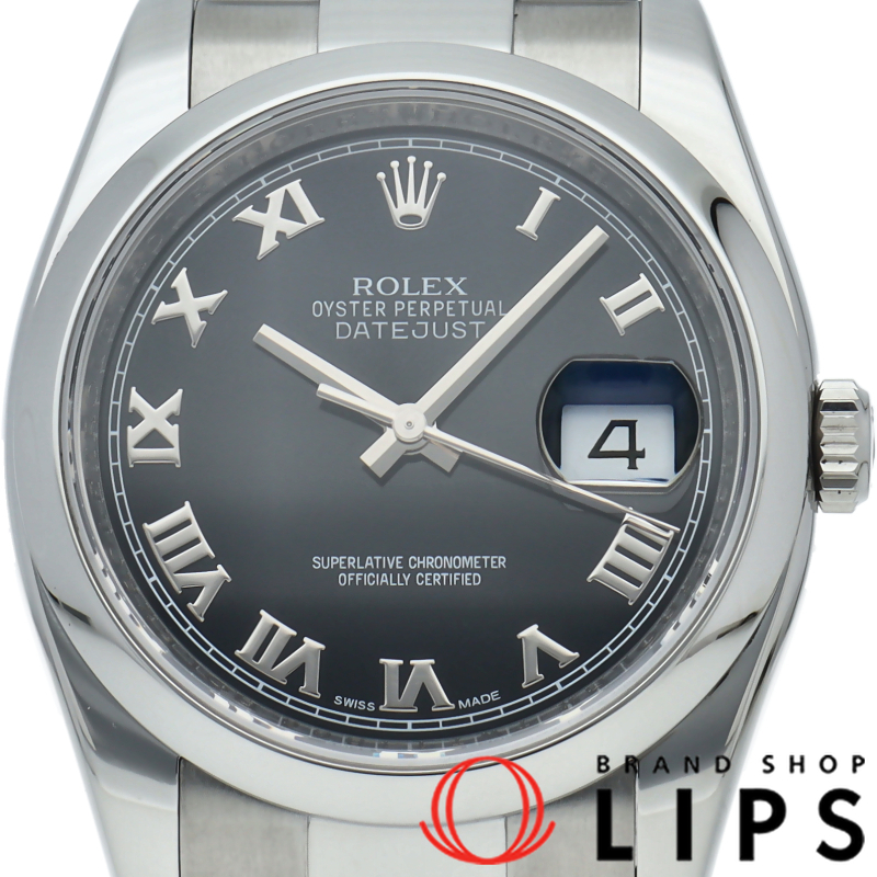 デイトジャスト36 メンズ時計 オイスター