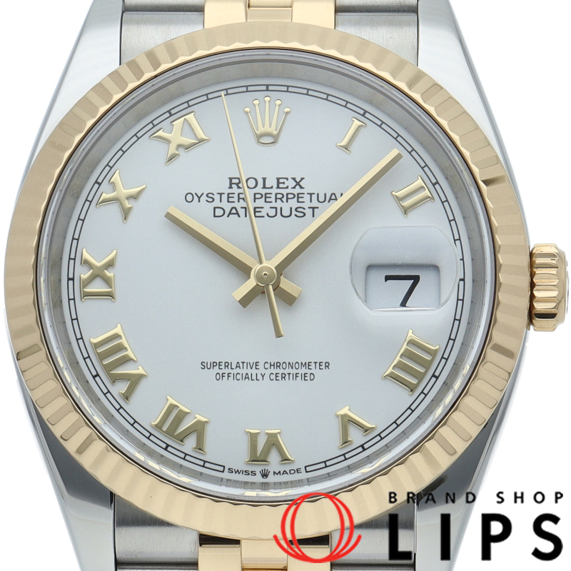 デイトジャスト36 メンズ時計 ジュビリー