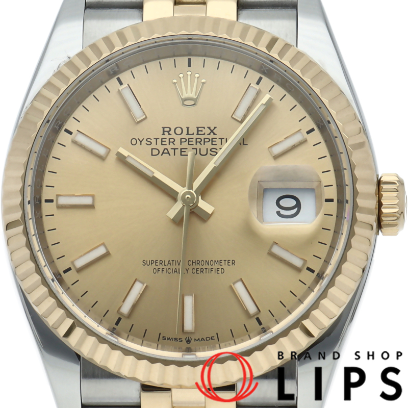 デイトジャスト36 メンズ時計 ジュビリー