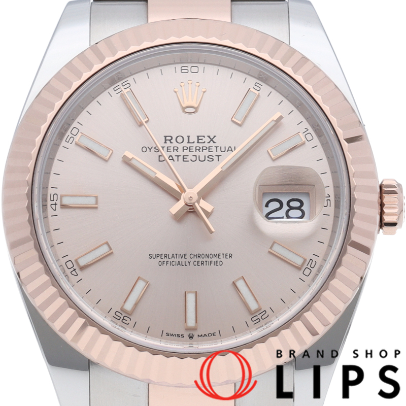 デイトジャスト41 メンズ時計 オイスター