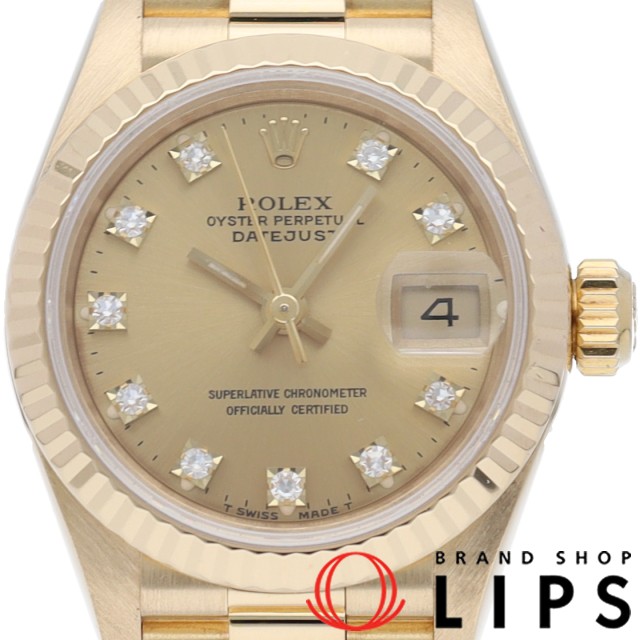 デイトジャスト レディース時計 10Pダイヤ