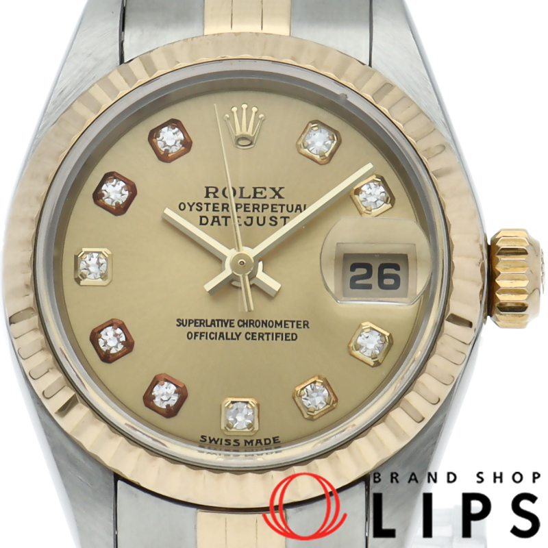 デイトジャスト レディース時計 10Pダイヤ