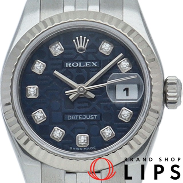 デイトジャスト 26 レディース時計 10Pダイヤ コンピューター