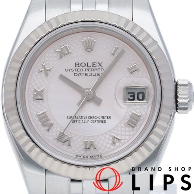 デイトジャスト レディース時計 シェル デコレーション