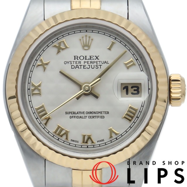 デイトジャスト レディース時計 ピラミッド