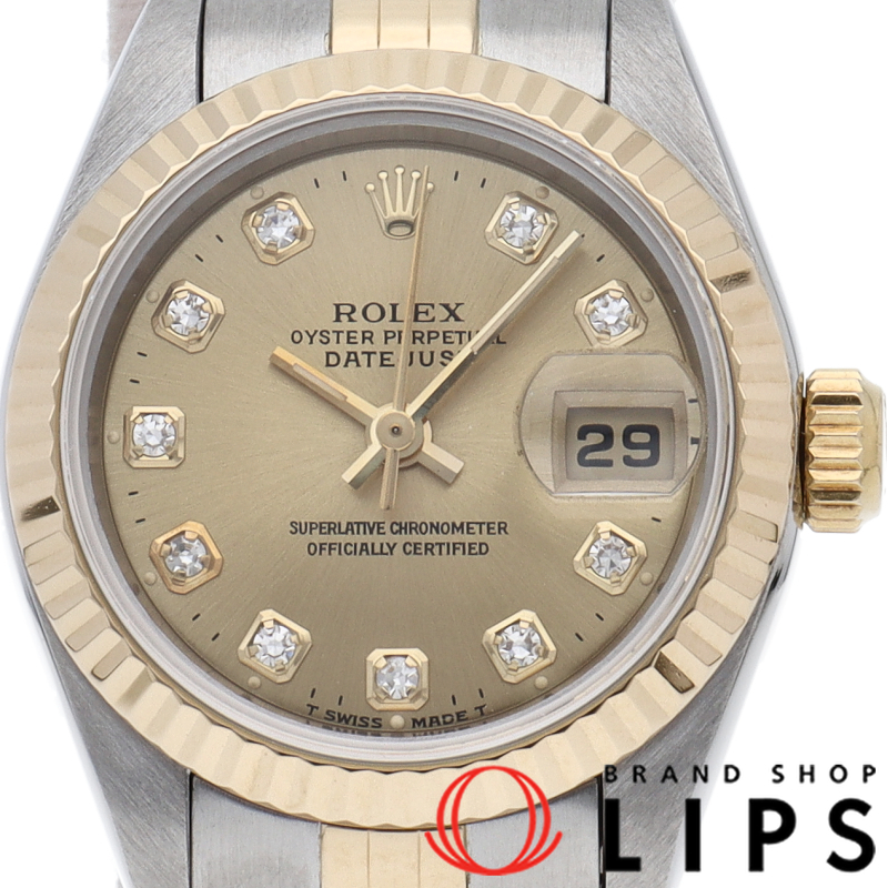 デイトジャスト レディース時計 10Pダイヤ