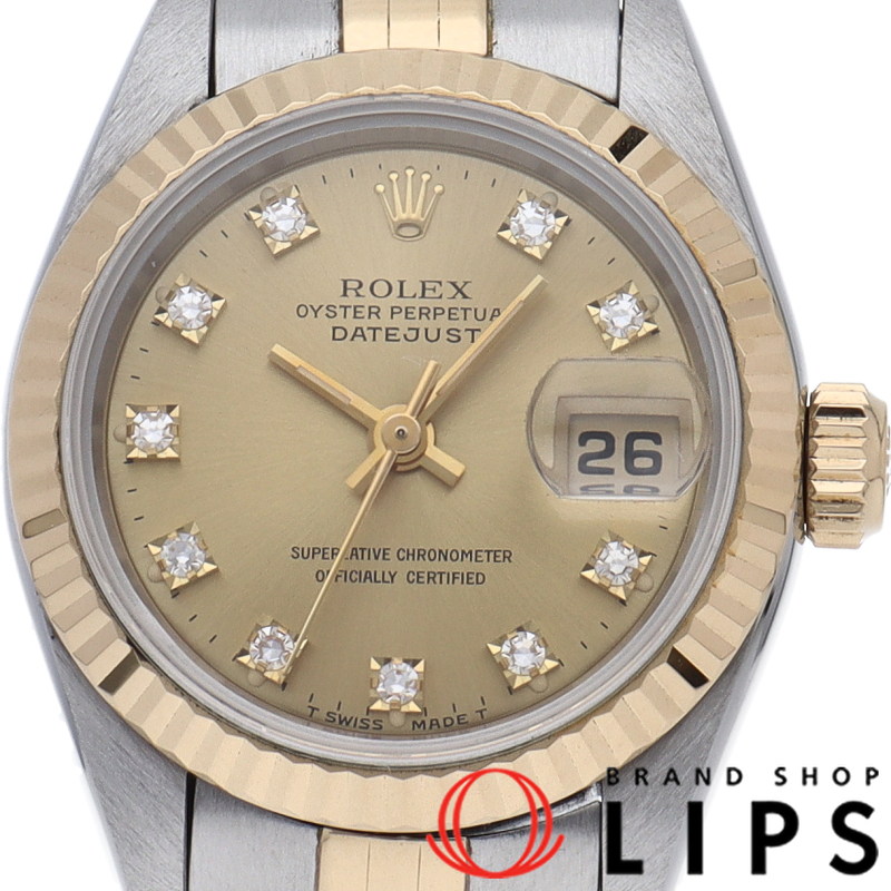 デイトジャスト レディース時計 10Pダイヤ