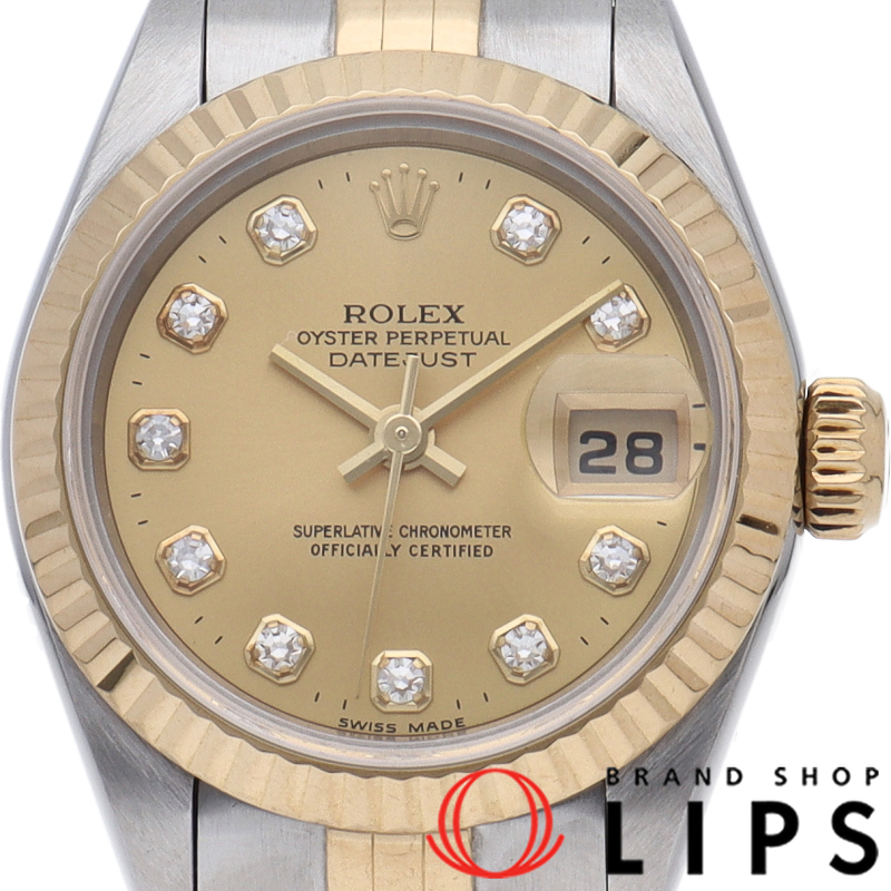 デイトジャスト レディース時計 10Pダイヤ