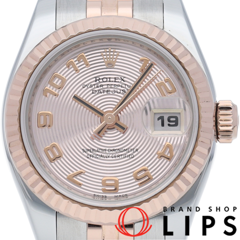 デイトジャスト 26 レディース時計 コンセントリック