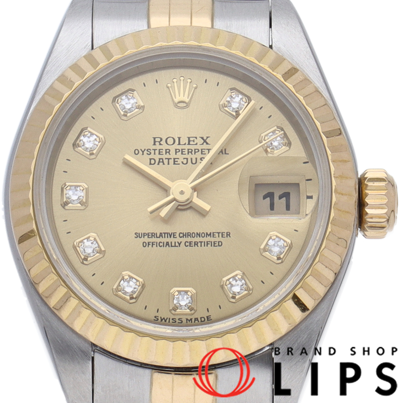 デイトジャスト レディース時計 10Pダイヤ