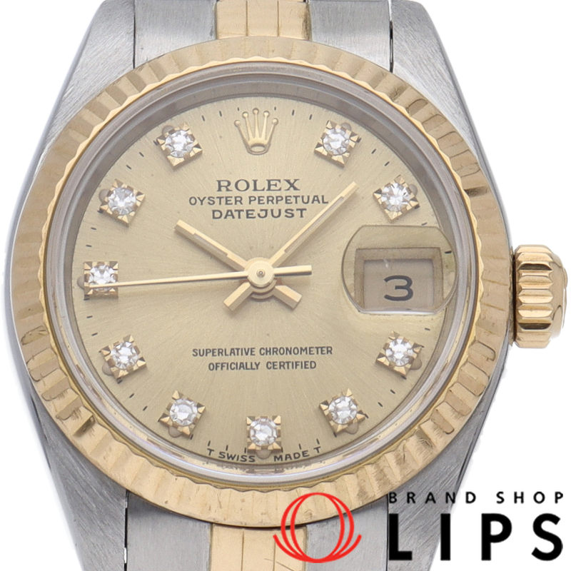 デイトジャスト レディース時計 10Pダイヤ