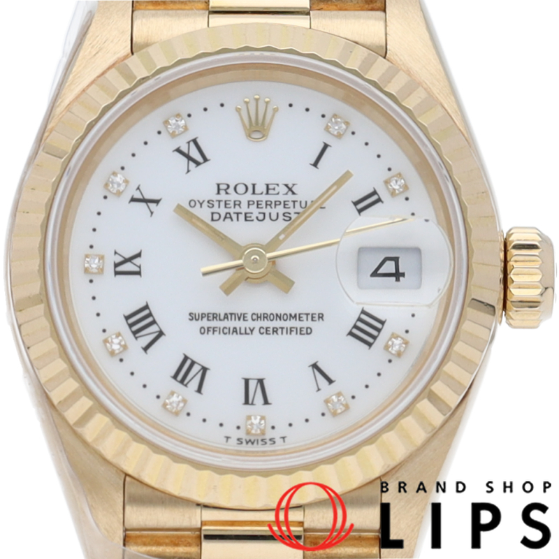 デイトジャスト レディース時計 10Pダイヤ