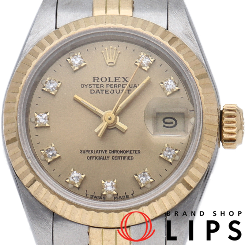 デイトジャスト レディース時計 10Pダイヤ