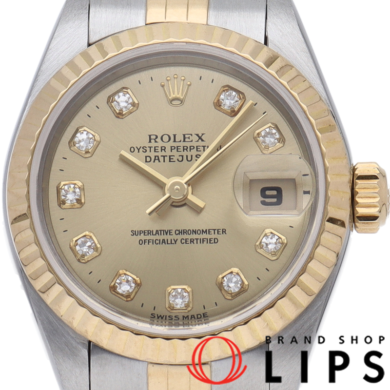 デイトジャスト レディース時計 10Pダイヤ