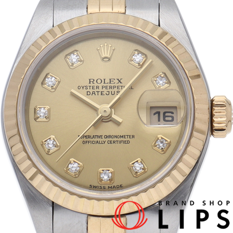 デイトジャスト レディース時計 10Pダイヤ