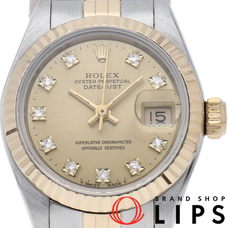 デイトジャスト レディース時計 10Pダイヤ