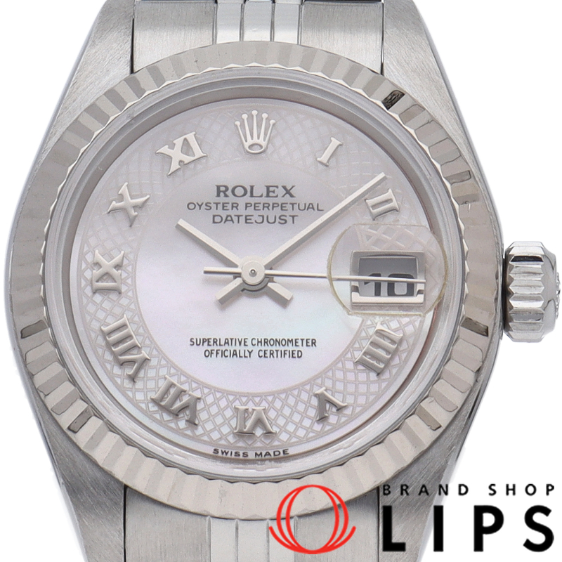 デイトジャスト レディース時計 シェル デコレーション OH済