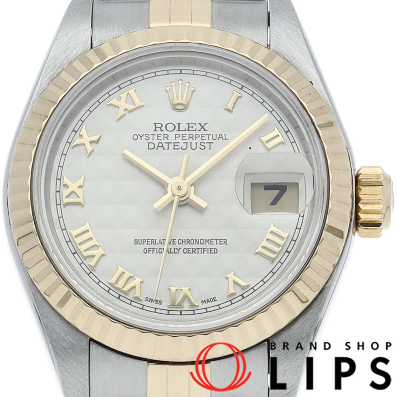 デイトジャスト レディース時計 ピラミッド