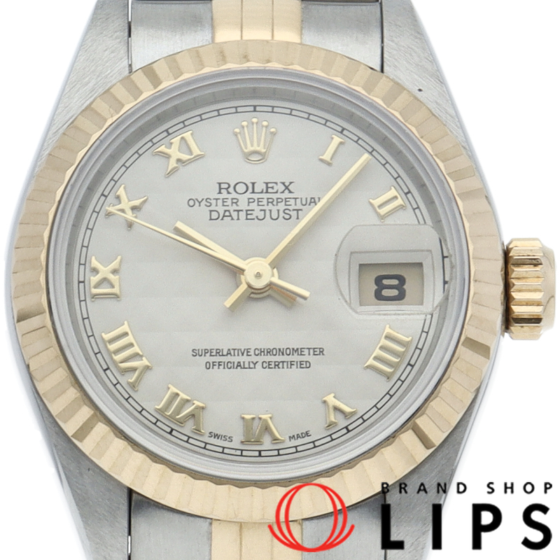 デイトジャスト レディース時計 ピラミッド