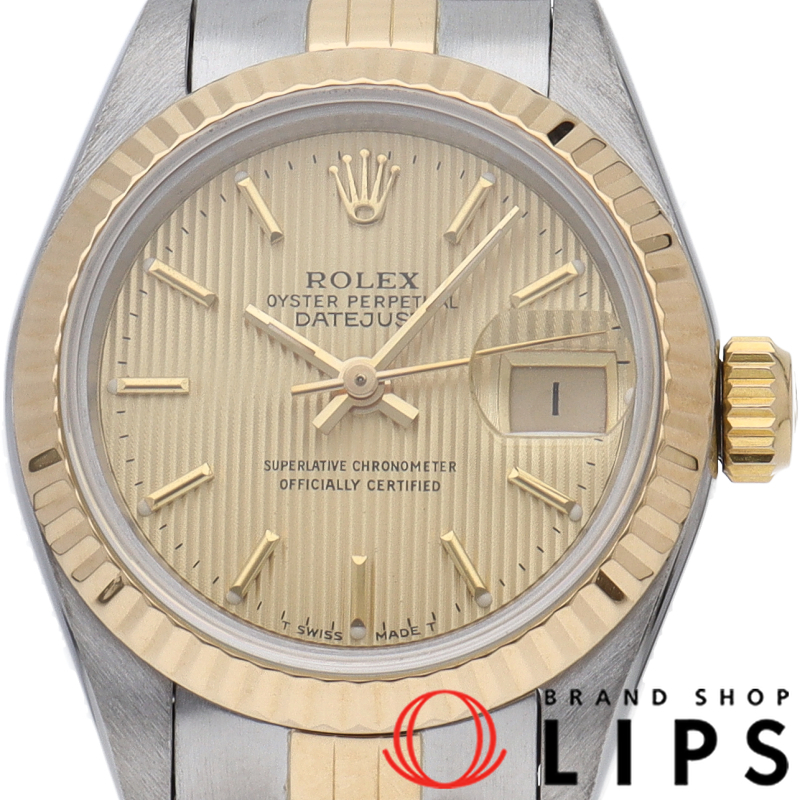 デイトジャスト レディース時計 タペストリー OH済