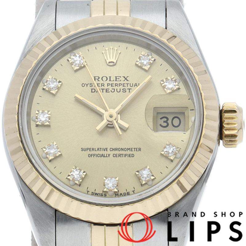 デイトジャスト レディース時計 10Pダイヤ