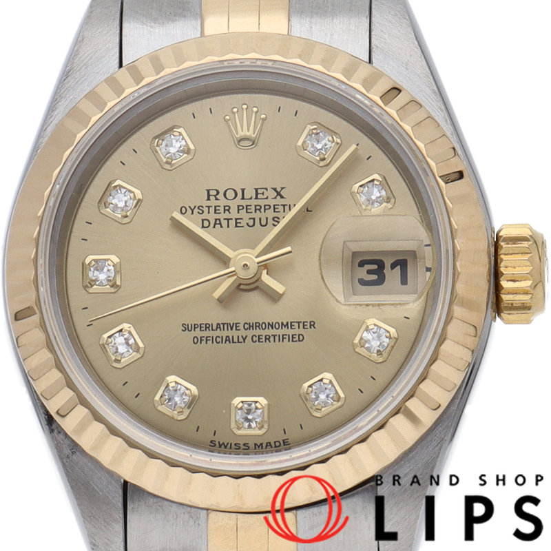 デイトジャスト レディース時計 10Pダイヤ