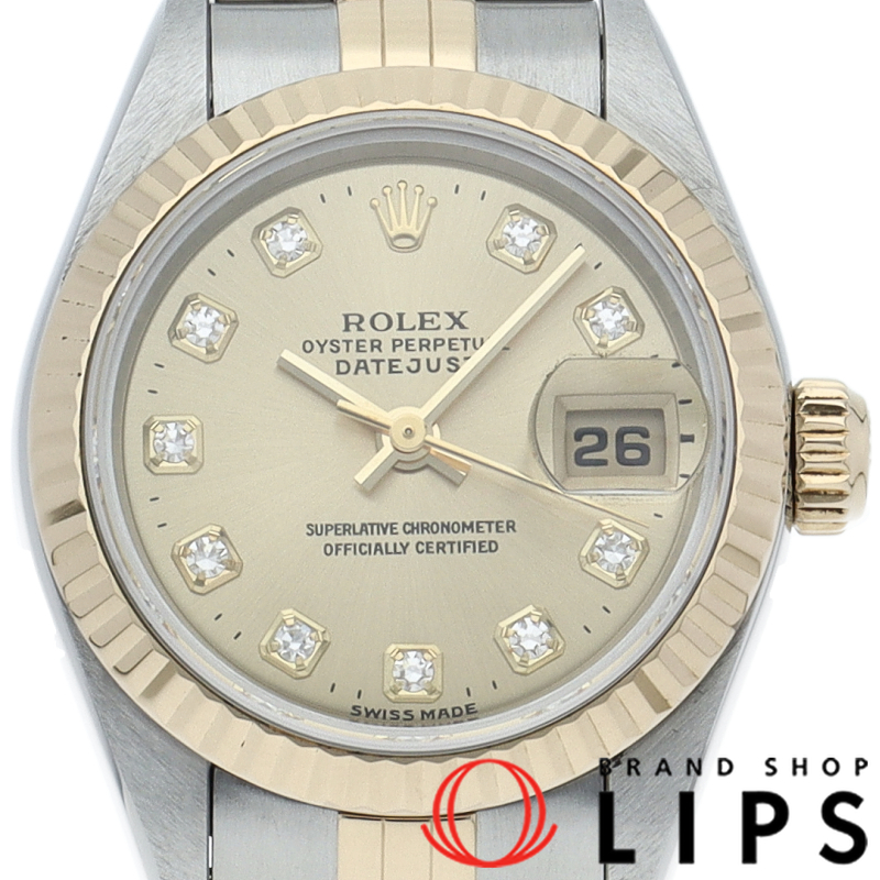 デイトジャスト レディース時計 10Pダイヤ